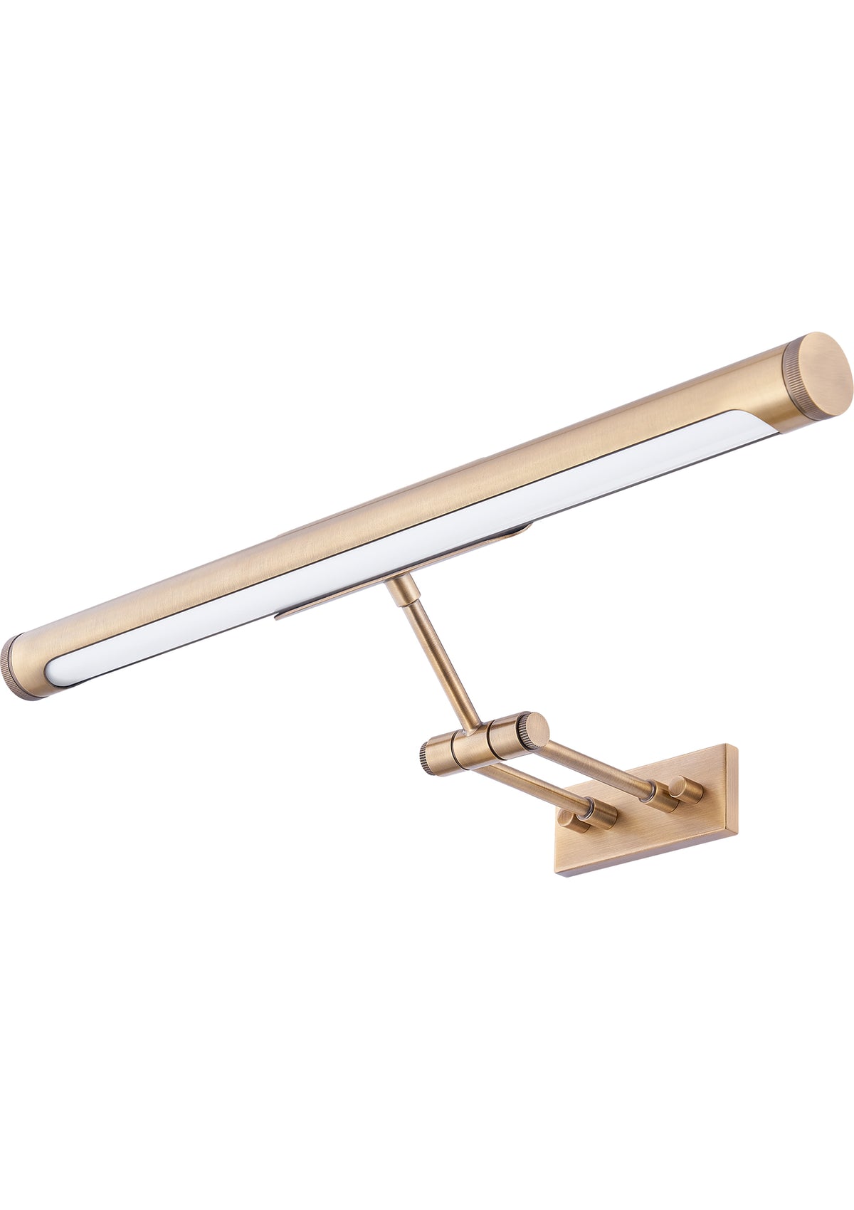 Kenya Rechargeable Picture Light – 18.5" W in Patina Brass
