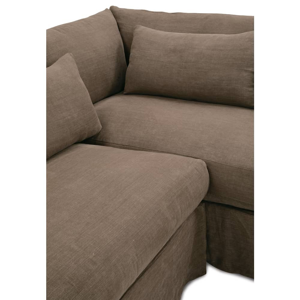 Moreau Slipcovered Deep Depth Sectional