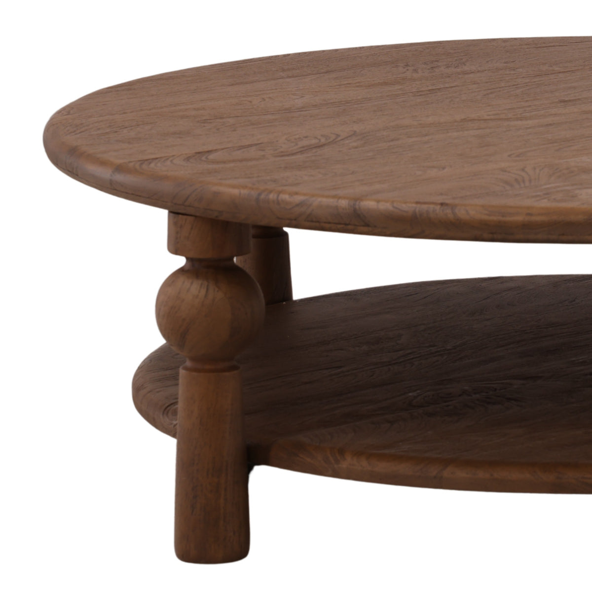 Nethan Coffee Table - Brown / 48" Square