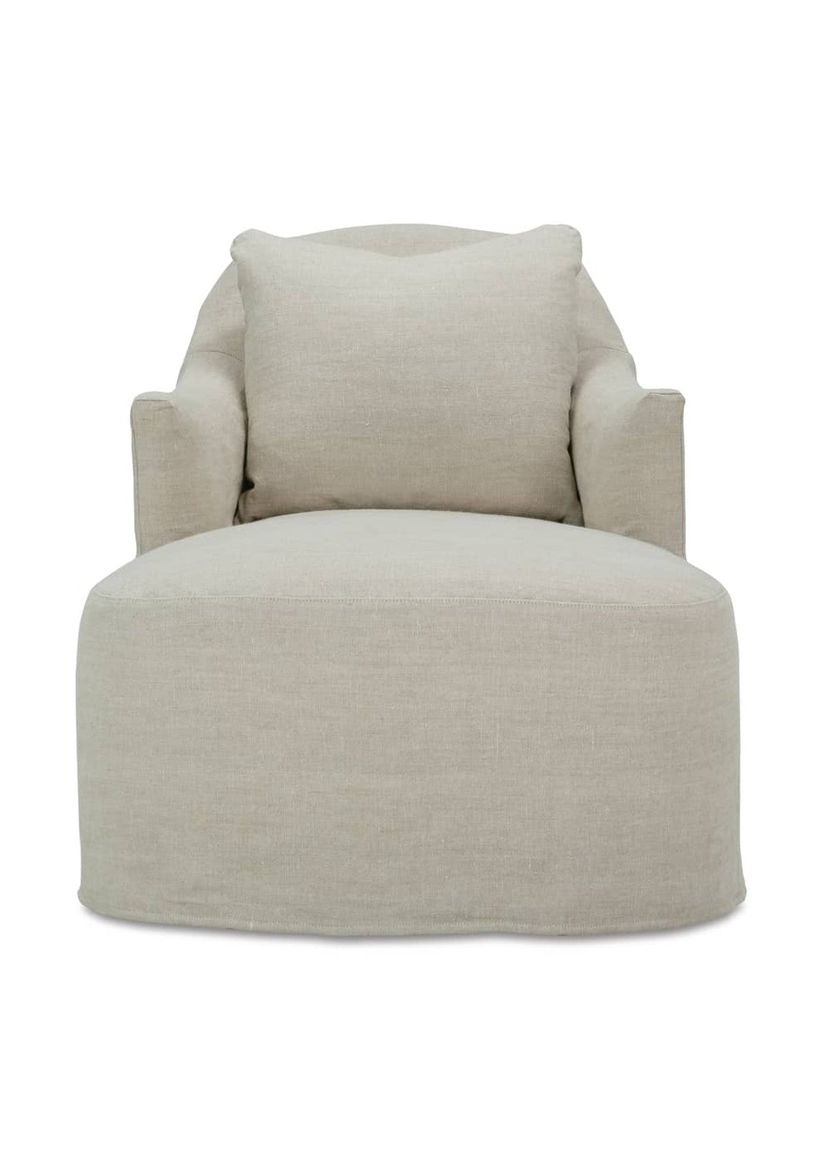 Noel Slipcovered Chaise Chair