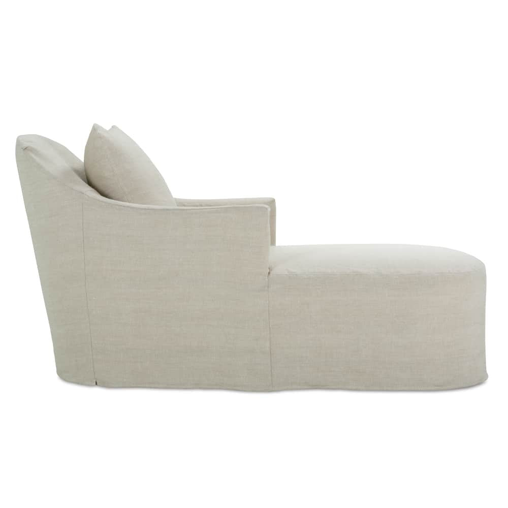 Noel Slipcovered Chaise Chair