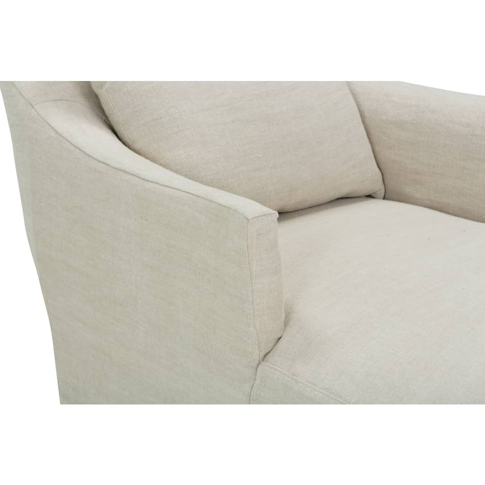 Noel Slipcovered Chaise Chair