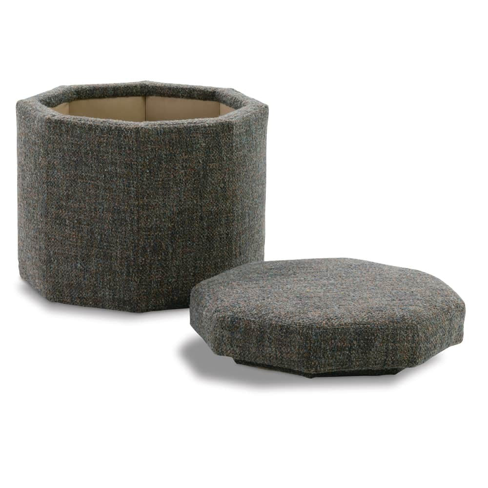 Othello 20" Octagon Storage Ottoman