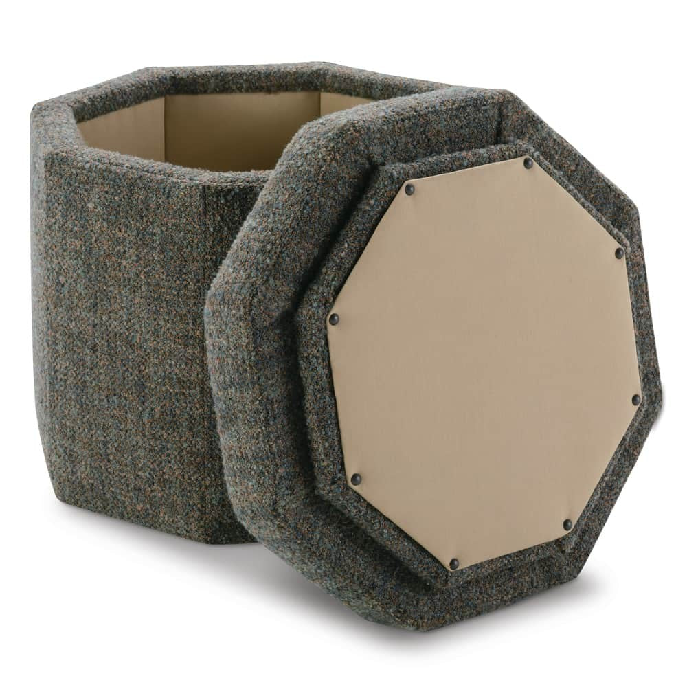 Othello 20" Octagon Storage Ottoman