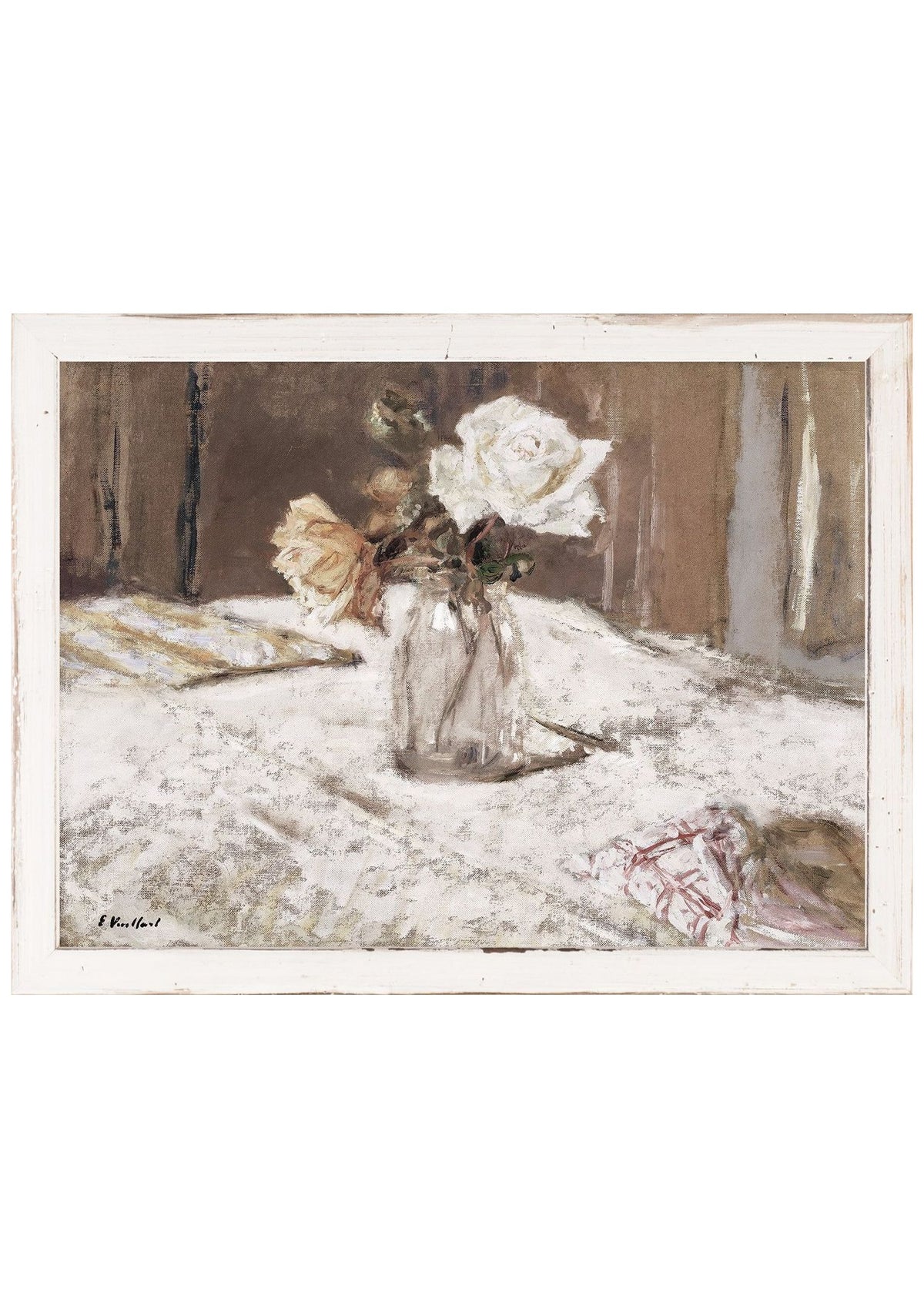 Petite Floral – Roses on the Table C. 1919