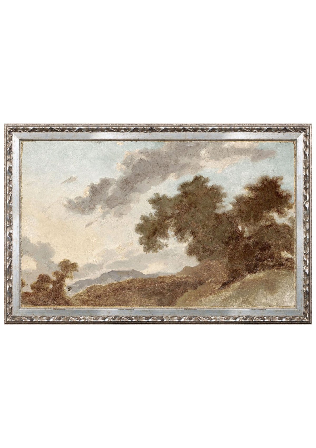 Petite Scapes – Mountain Landscape at Sunset C. 1765