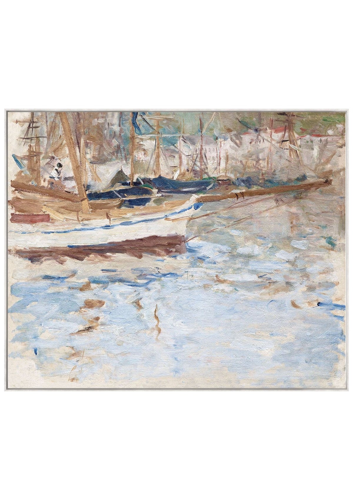 Port of Nice – Framed Canvas
