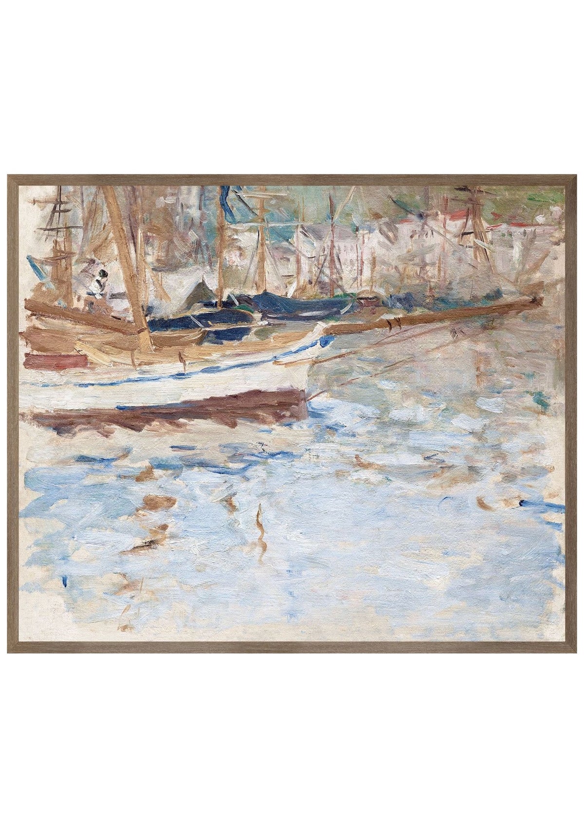Port of Nice – Canvas on Board