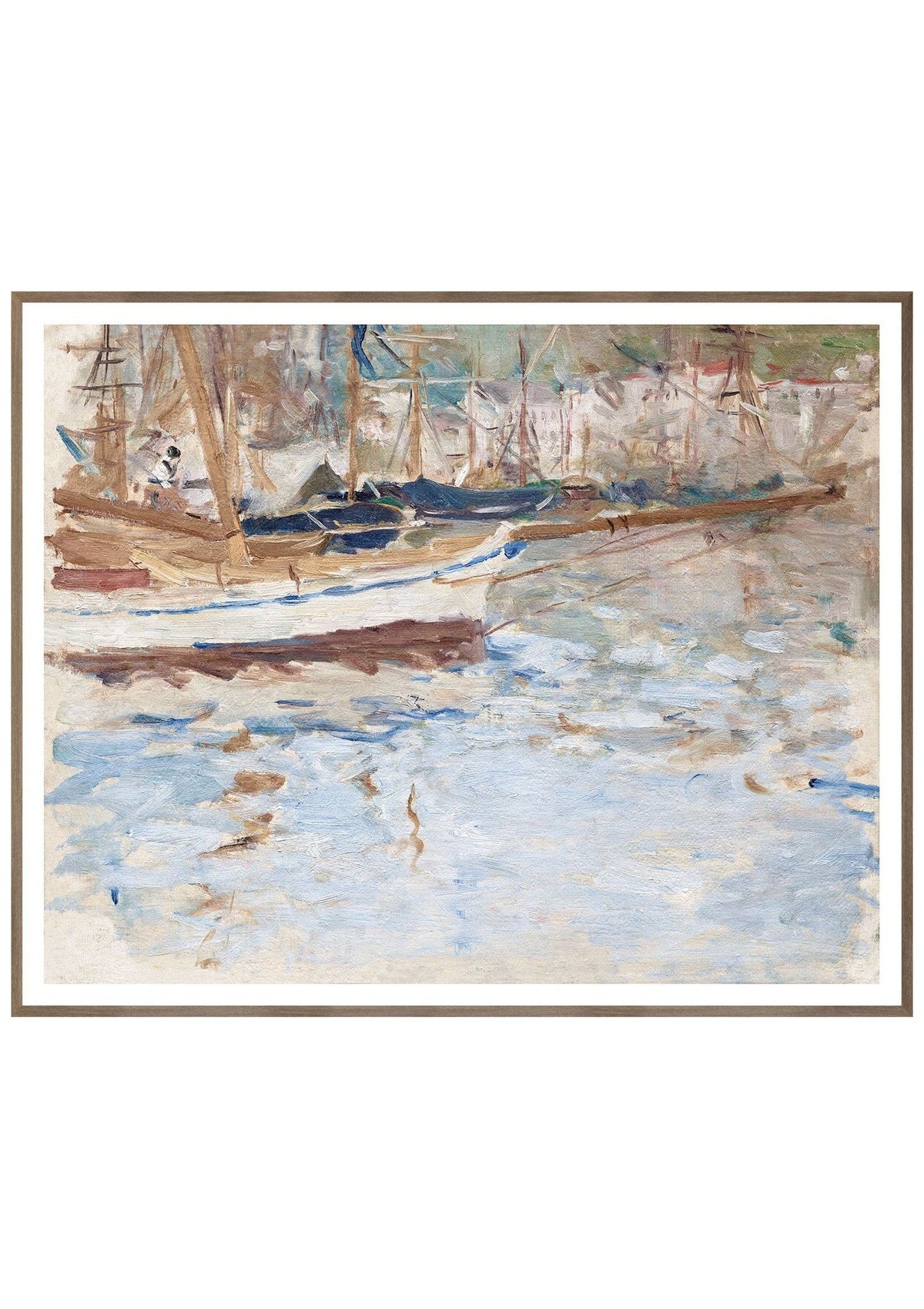 Port of Nice – Glass Framed