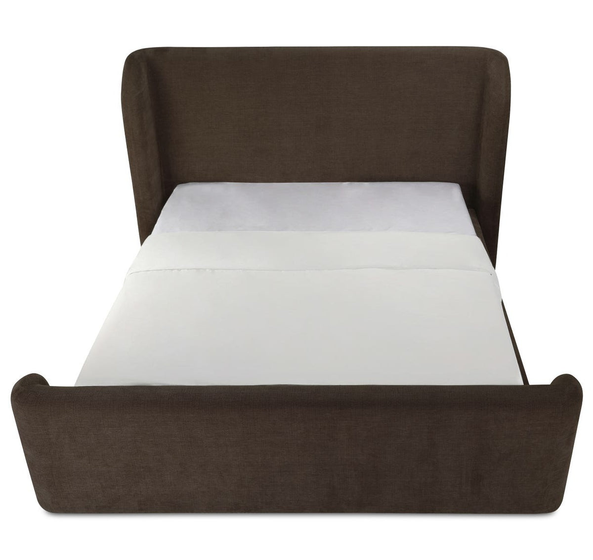 Sophia King Storage Bed - Brown