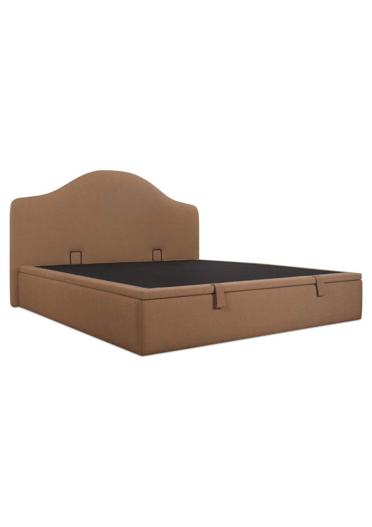 Noelle King Storage Bed - Light Brown