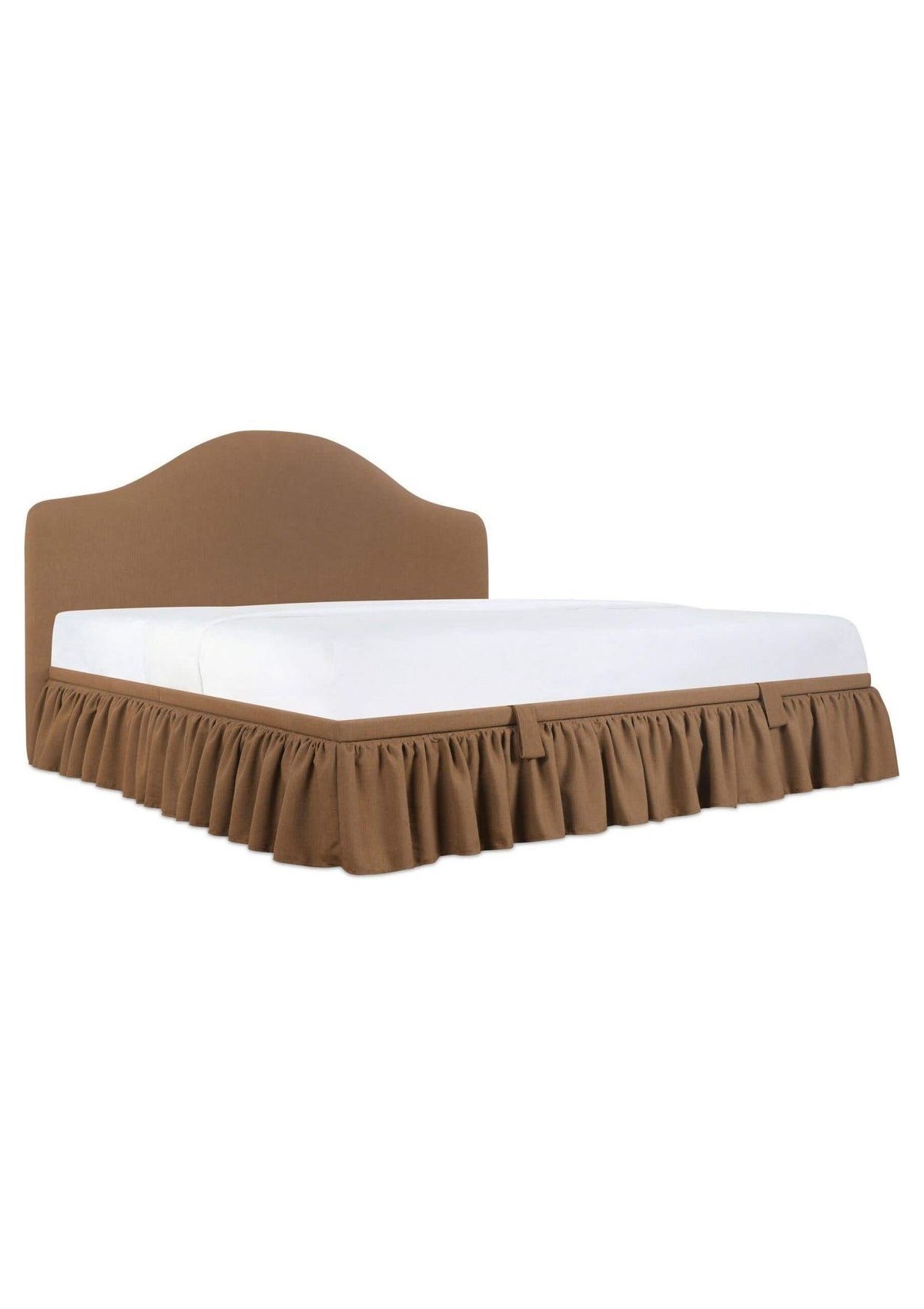 Noelle King Storage Bed - Light Brown