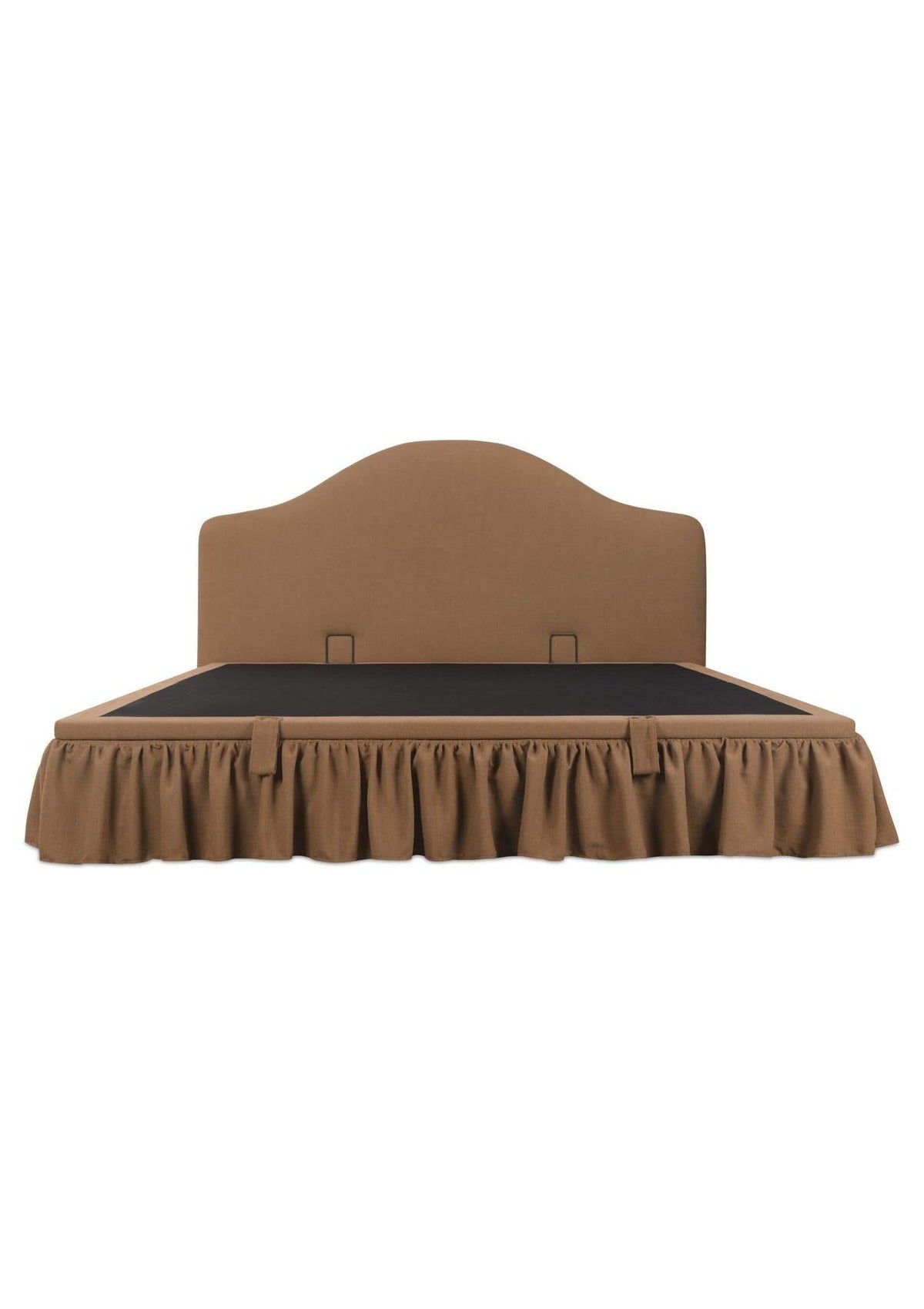 Noelle King Storage Bed - Light Brown