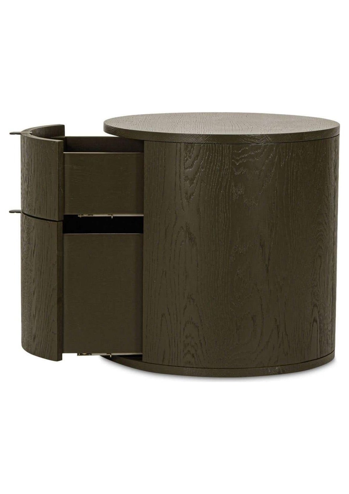 Theo 2 Drawer Nightstand - Olive