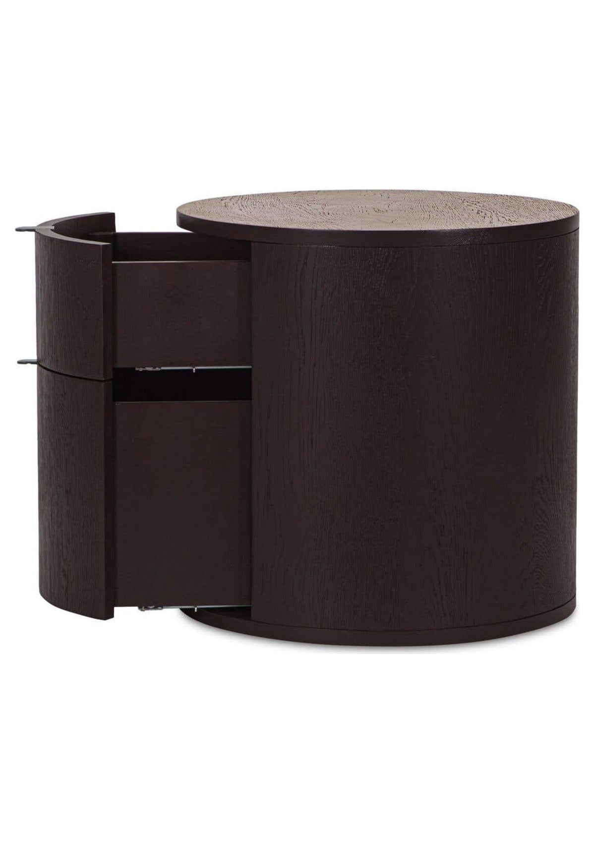 Theo 2 Drawer Nightstand - Berry