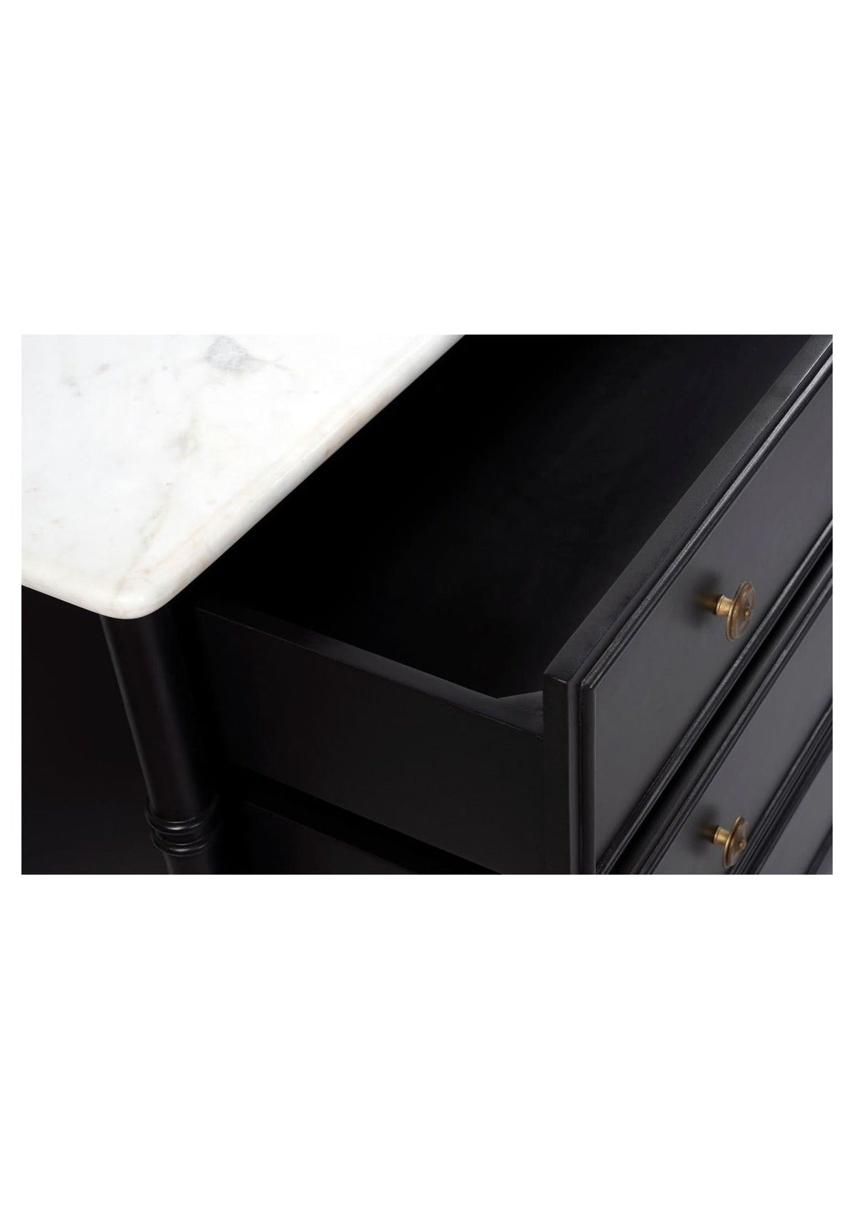 Eleanor 6 Drawer Dresser - Black
