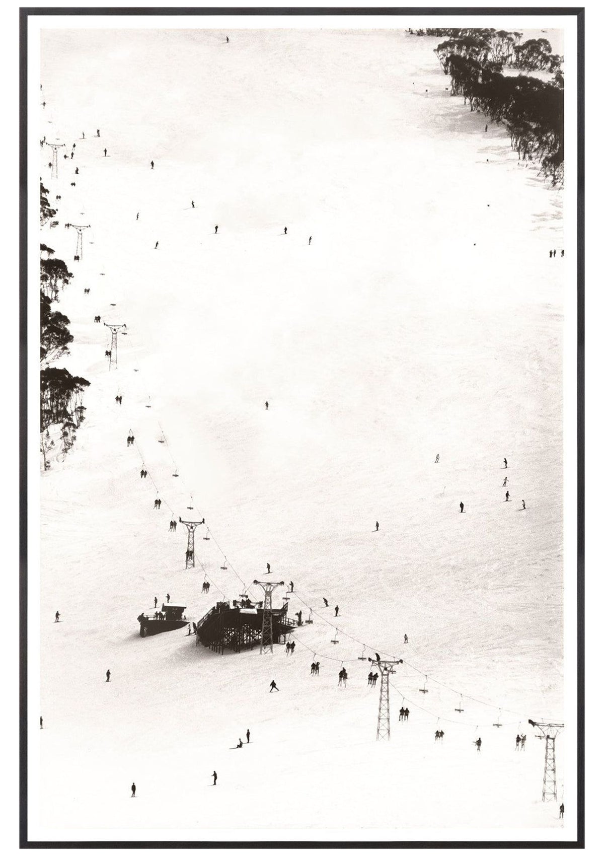 Ski Lift C. 1966 – Large