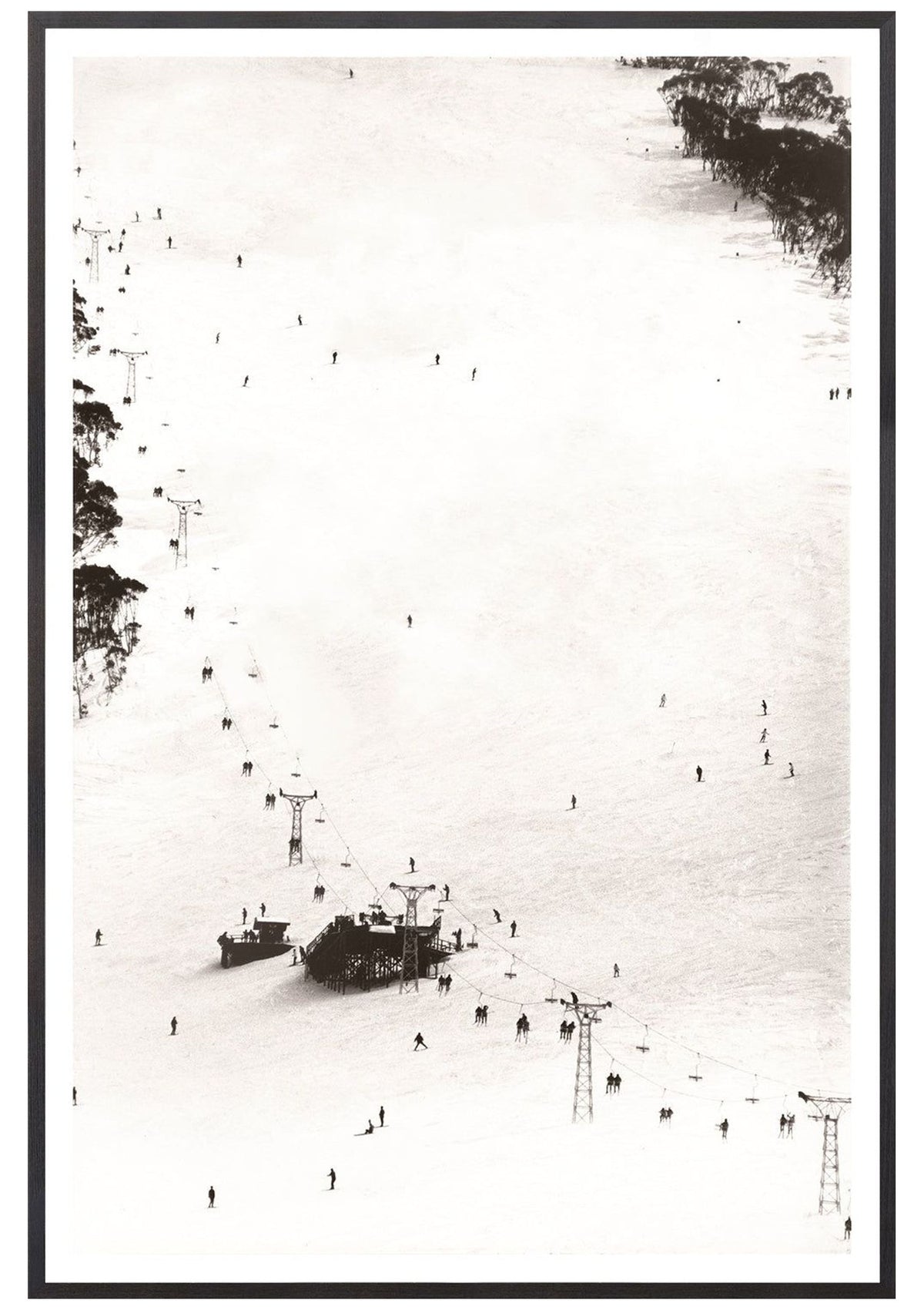 Ski Lift C. 1966 – Medium