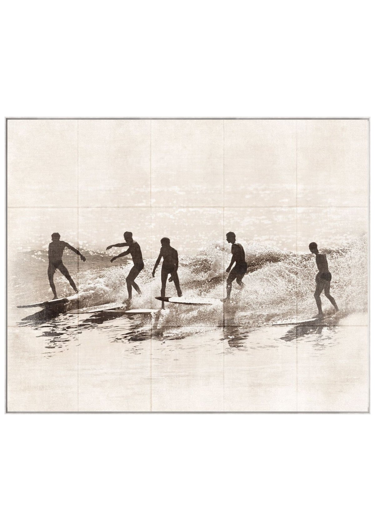 Summer Surf and Sand III C. 1966 – Large / Framed Canvas