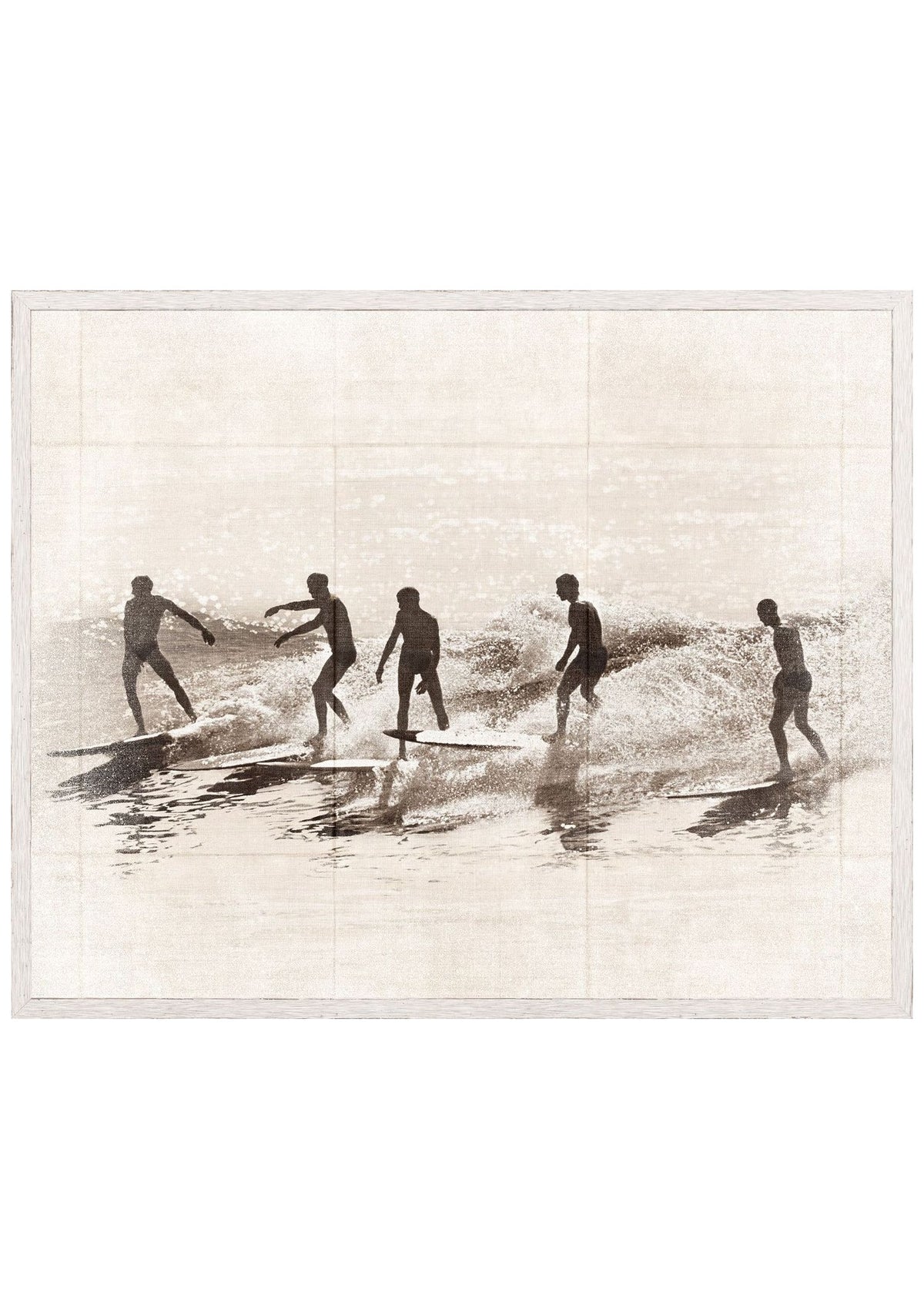 Summer Surf and Sand III C. 1966 – Small / Glass Framed