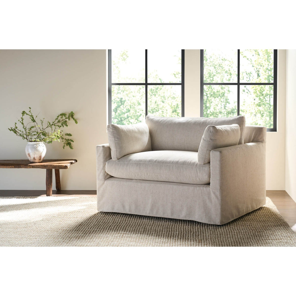 Sylvie Slipcovered Serenity Sleeper