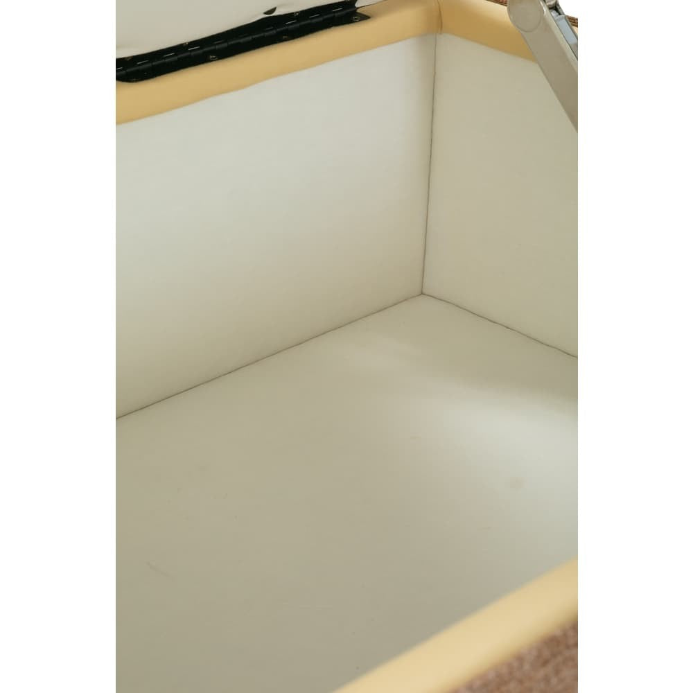 Sylvie Slipcovered Storage Ottoman