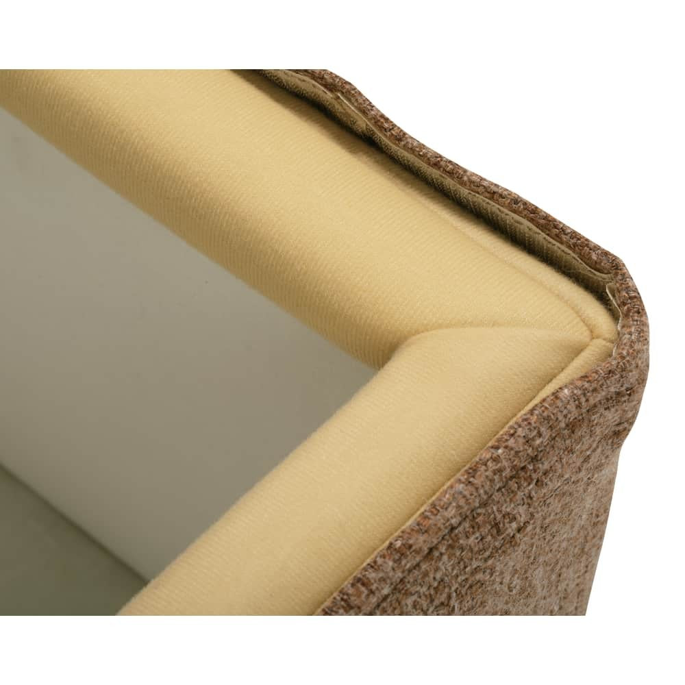 Sylvie Slipcovered Storage Ottoman