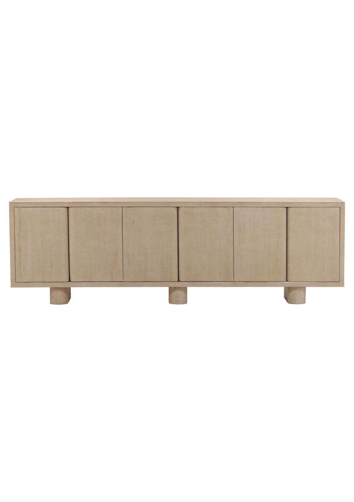 Thalia Sideboard - Light Natural / 6 Door