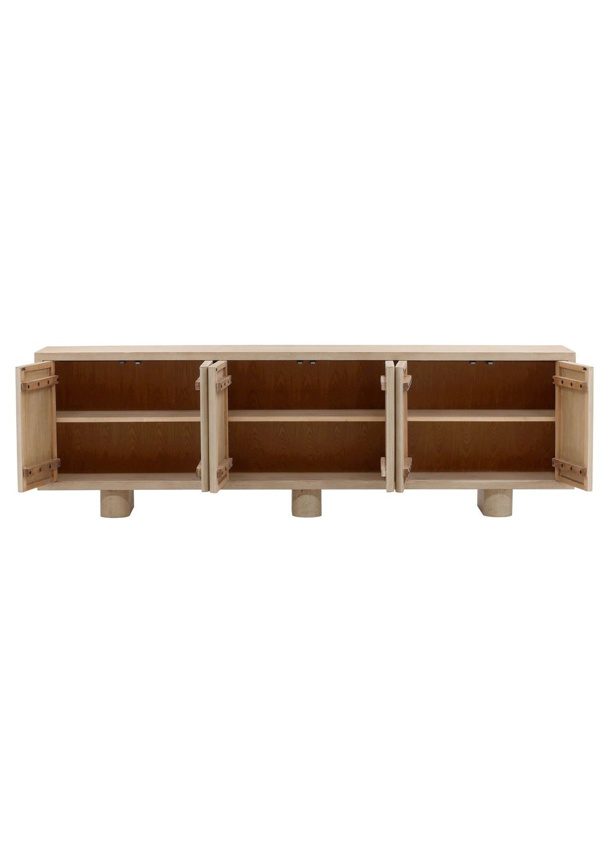 Thalia Sideboard - Light Natural / 6 Door