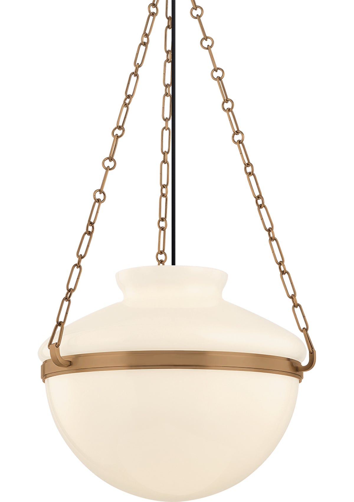 Paradigm Pendant – 19" W in Bronze