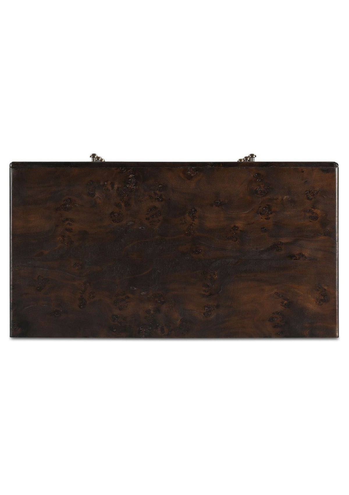 York 3 Drawer Nightstand - Dark Brown Burl