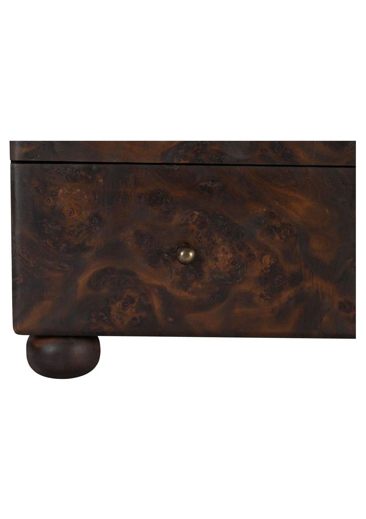 York 6 Drawer Dresser - Dark Brown Burl