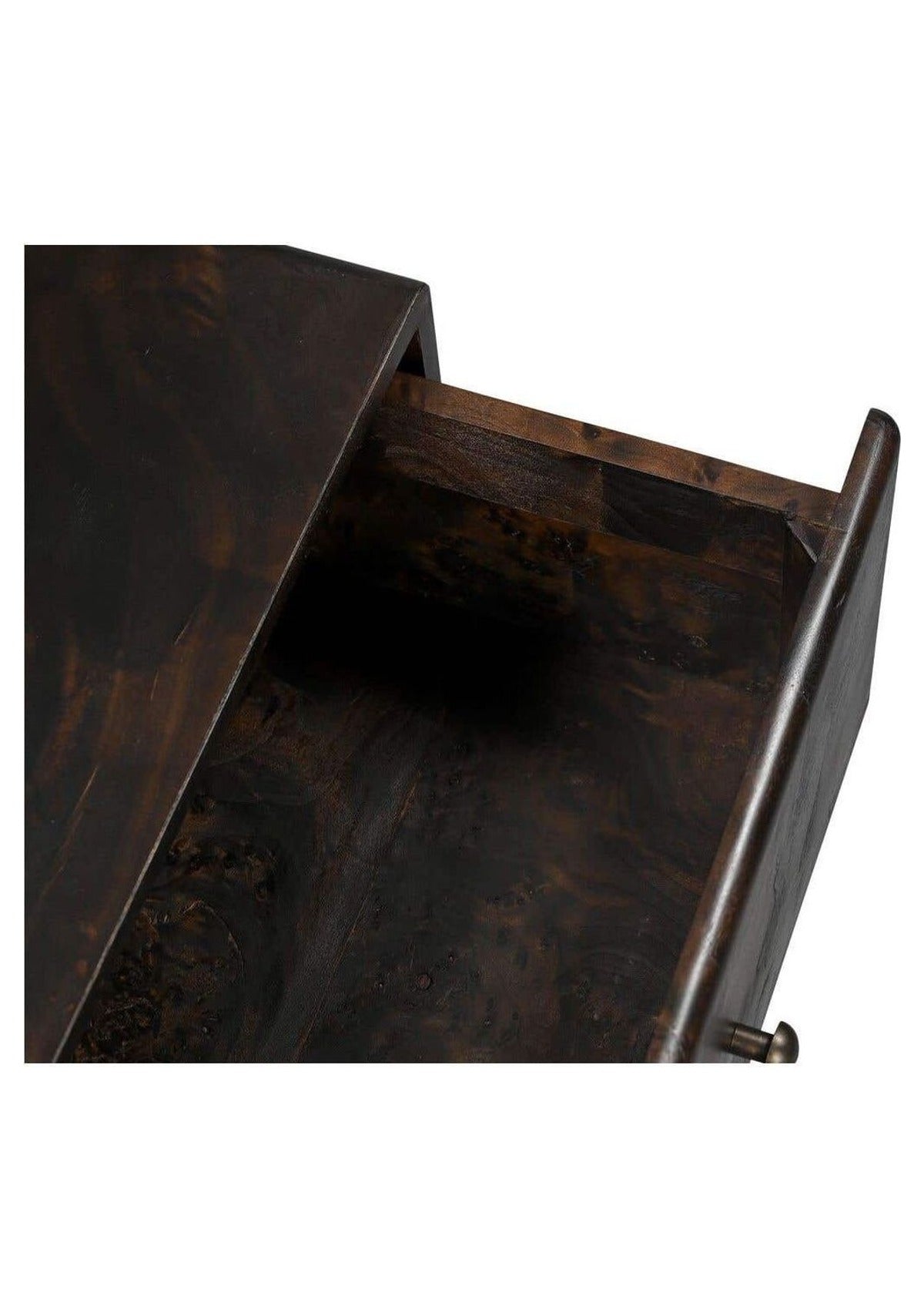 York 6 Drawer Dresser - Dark Brown Burl