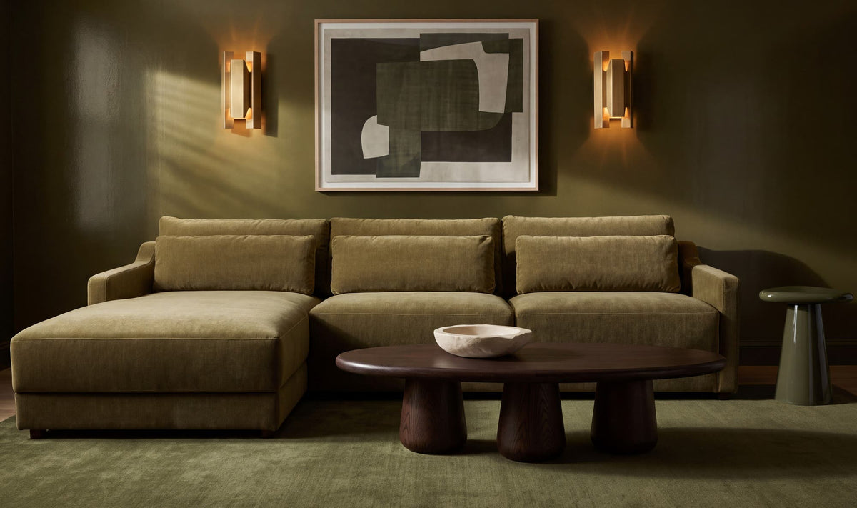 Imogen Sectional Left - Olive