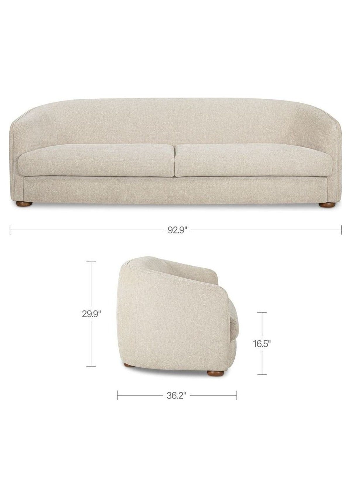 Aven Sofa - Off White