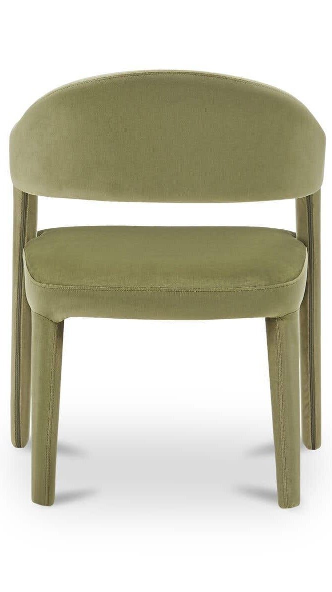 Martens Dining Chair Velvet - Green