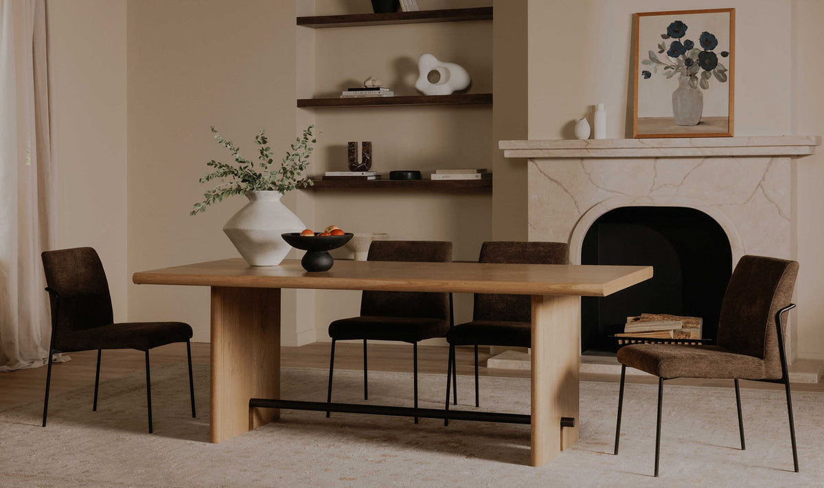 Danny Dining Chair - Set of Two - Dark Brown