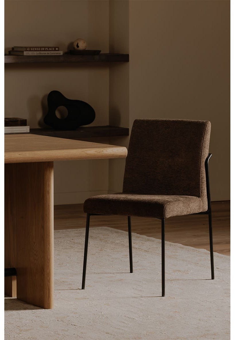 Danny Dining Chair - Set of Two - Dark Brown