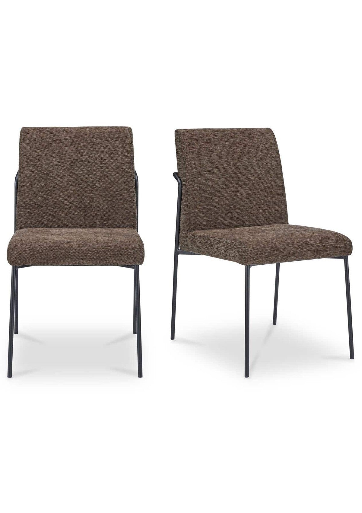 Danny Dining Chair - Set of Two - Dark Brown