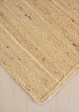The Abacos Rug is made primarily out of hand wozen natural jute.