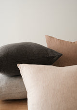 The Adora Pillow cover pairs well with other accent pillows.
