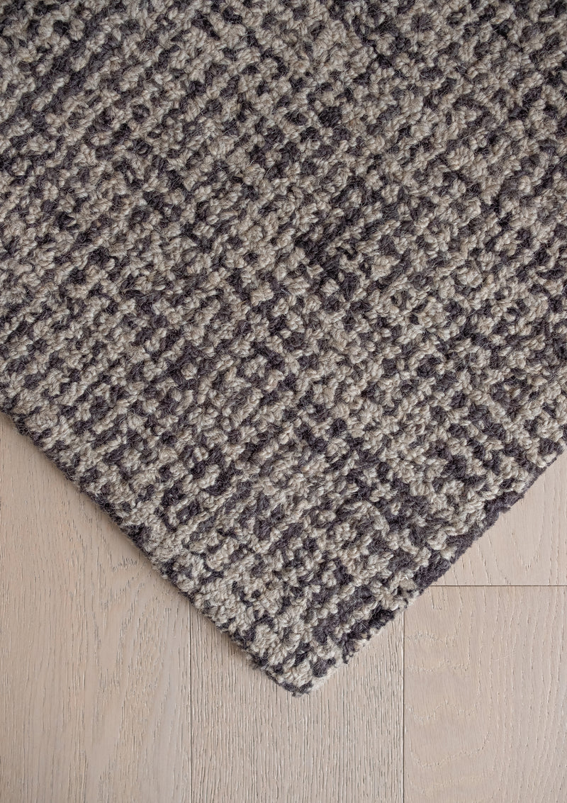 The Akoni Rug is made from hand tufted soft wool.