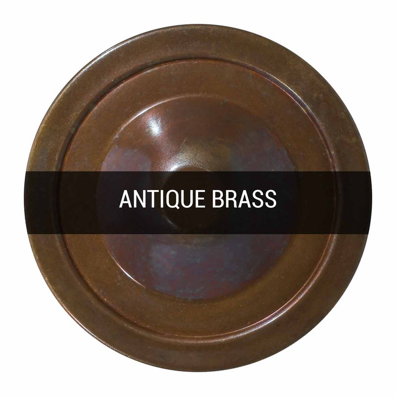 The Antique Brass finish.