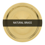 The Natural Brass finish.