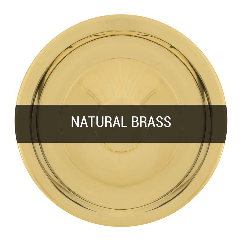 The Natural Brass finish.