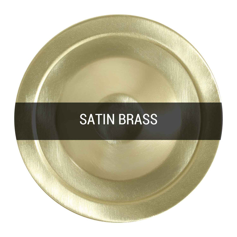 The Satin Brass finish.