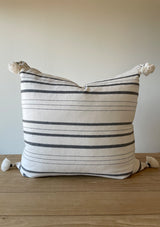 The Arashiyama pillow cover is a square 23.5 by 23.5 inch cover.