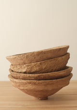 The Ardeb Mach Bowl is a handmade unique paper bowl.