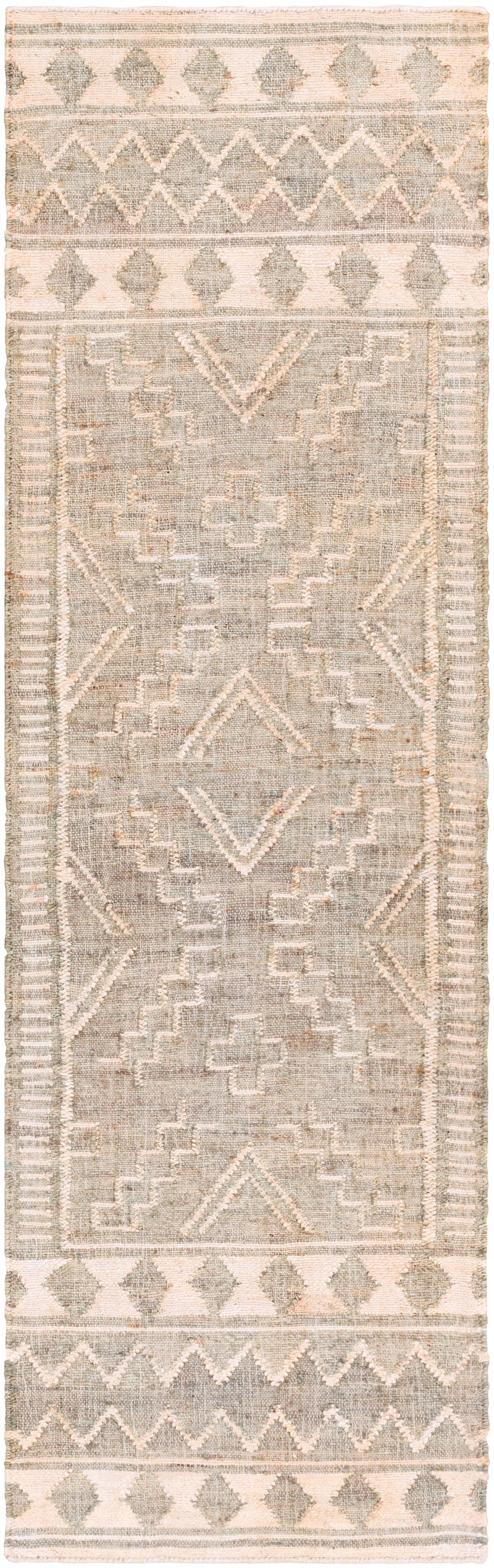 The Barbados Rug comes in both runner and area rug sizes. 