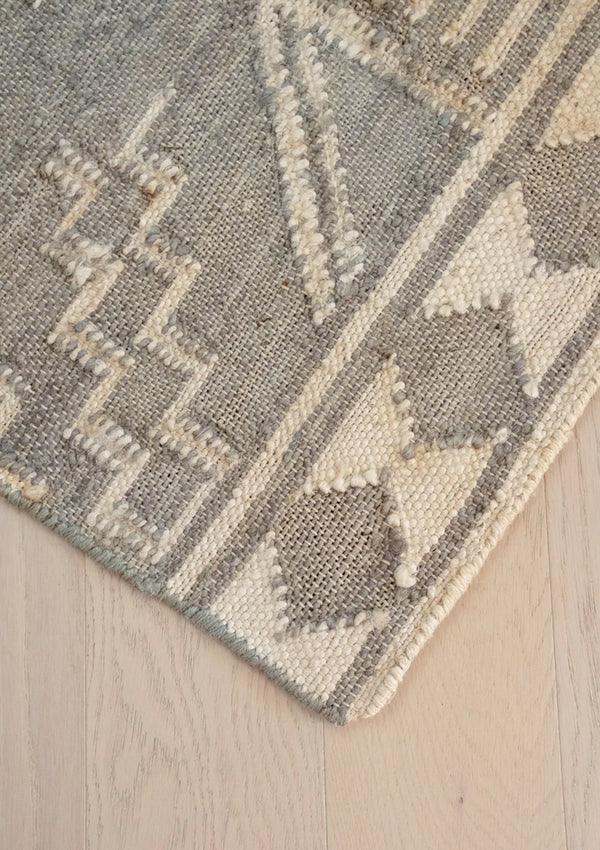 The Barbados Rug is made from hand woven Jute.